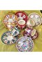 Petra Porcelain Hand-Painted 6-Piece Cup Set - 3