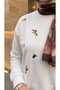 Embroidered Hijab Sweatshirt - 3