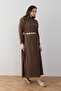 Belted Voile Crash Dress 32-2884