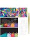 Artmaker Magnificent Mandalas Scratch Painting Set – 16 Panels, Stencils, and Pens Mandala Scratch Art - 5