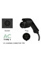 EV Cable Type 2 to Type 1 Cable (J 1772) 7 kW 5 m Length Fits (USA/ Korea) EV's like KIA, Hyundai, Nissan, Mercedes, Ford & Others - 7