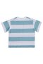 Basic Striped T-Shirt for 2-5 Years Old - Blue