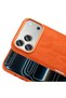 iPhone 17 Pro Compatible Case Camouflage Design Greenhouse Hard Pc Cover - Orange - T42136 - 3