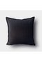 "Black" Textured Plain Cushion Cover - 45X45