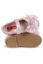 Zoe Velcro Stone Bow Baby Girl / Child Ballerina Shoes - 5