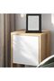 Ema Nightstand 30cm W - Oak/White M.KO.14163.7 - 3
