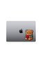 Cute Teddy Bear with Heart Sticker Car, Motorcycle, Helmet, Laptop, Glass Sticker 13X10 cm - 4
