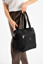 Vi̇atox Vs 3032 Women's Large Size Waterproof Crossbody and Shoulder Strap Bag with Compartments Black - 2