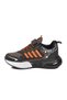 Black-Orange Comfortable Sole Children's Sports Shoes 748 F - 4