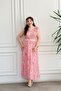 Chain Patterned Low-Waist Dress - 6