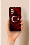 Redmi Note 10 Pro Compatible Wolf Turkish Flag Patterned Silicone Case
