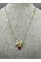 26Kly01 - Steel Bow Heart Necklace - 2