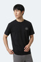 Zahir Men's Cotton Black T-Shirt - 6