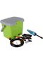 Heavy Duty Electric Water Spray Cleaning Bucket Kit with Ergonomic Trigger Gun and Soft Wash Brush - 3