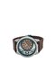 Infinity SD253100 Men’s Analog Watch with Floating Infinity Dial, Brown Silicone Strap, Silver Stainless Steel Case and Quartz Movement - 3