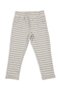 Gray Striped Boys' Casual Cotton Bottoms - 3