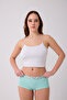 Women's Cotton Lycra 3-Piece Premium Boxed Boyshort Panties - 4