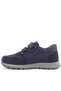 Rakerplus 3750 3750-Llg 100% Leather Velcro Navy Blue Sneaker Kids' Sports Shoes - 3