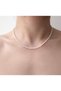 Certified Real Small Barley Pearl Necklace 2-3 mm