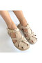 صندل تاني من الجلد السويدي الأسود - 4
