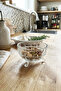Miralyn Footed Glass Bowl Set of 6 10 cm Transparent Snack Bowl and Presentation Bowl - 2