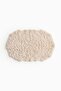 Tufted cotton bath mat