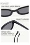 Oval Polarized Sunglasses for Babies UV400 Protection Cute Beach Holiday Sun Glasses Lightweight Flexible TPEE Frame Elastic Strap for Boys Girls Black - 8