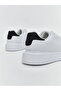 Lcw Steps White Leather-Look Men's Sports Shoes - 5