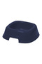 Large Square Pet Bowl Navy Blue 26x26x8.5 cm for Dogs & Cats – Durable Non-Toxic Plastic Feeding Bowl, Anti-Slip Stable Base, Easy Clean, Made in Italy - 5