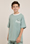 Peanuts Print T-Shirt with Crew Neck and Short Sleeves - 3