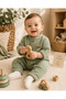 100% Organic Cotton Muslin Baby Romper - 2