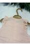 Girl's Ruffled Muslin Jumpsuit - Gots Certified Organic Cotton - Pink - 5