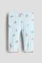 Printed pointelle leggings - 4