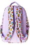 Kids Five-Compartment Girls' Toca Life Printed Lilac - Turquoise Primary School Backpack - L5338 - 4