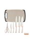 19 Pieces Knife Set for Kitchen,Cooking Utensils Set, Tongs,Spoon,Spatula & Turner ASSORTED - 4