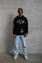 Men's Printed Hooded Sweatshirt - 2