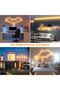 16.4ft Neon LED Strip Light, Warm White Waterproof Rope Light with Power Supply and Dimmer Controller, 5m Flexible DIY Silicone 24V LED Neon Rope Light for Kitchen Indoor Outdoor Decor - 5
