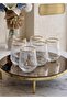 Focus 6 Piece 425Cc Real Gold Gilding&Real Silver Hand Painting Cup Set