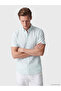 Nevavm Regular Fit Striped Linen Blend Men's Shirt with Difference