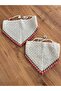 Mother and Daughter Set Hand Knitted Bandana Set - 2