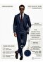 Men's 7-Color Micro-Textured 3-Piece Suit - Timeless Elegance and Ultra-Conforml Italian Slim Fit Cut - 2