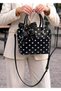 Women's Polka Dot Hand and Shoulder Bag