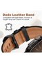 Leather Band Compatible with Apple Watch Ultra 3/2/1, Series 11/10/9/8, 49/46/45/44/42 mm, Premium & Elegant Strap with Classic Pin Buckle - 3