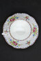 Petit Point Bone China English Porcelain Cup and Saucer - 3