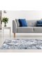 Abstract Blue Runner Carpet Ultra Soft Area Carpets For Bed Room Living Room And Dining room Anti-slip Floor Carpets Easy to Clean Made In Turkey - 2