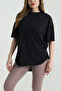 Women's Oval Cut Oversize Modal T-Shirt - 2