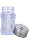 Salt Shaker Clear/Silver 9cm