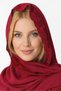 Women's Fuchsia Lace Detailed Chiffon Maternity Shawl - 4