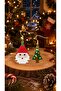 Miyuki Beads Handmade Santa Claus and Tiny Pine Tree Earrings New Year Christmas Noel - 8
