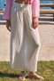 Women's Tie-Waist Casual Pants - White - 4